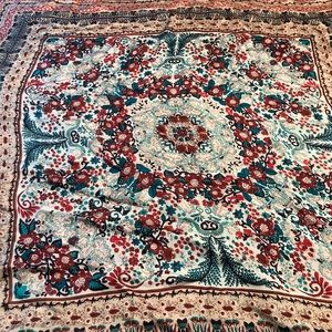 Lucky paisley print scarf